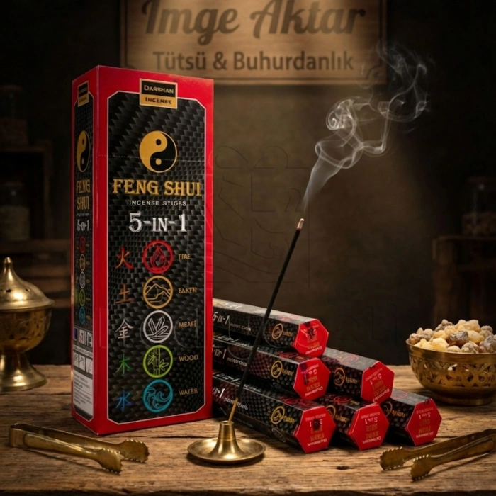 Darshan Feng Shui Çubuk Tütsü (20li Paket) - Denge ve Uyum