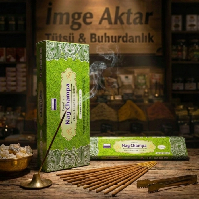 Darshan Nag Champa Naturel Rain Forest Çubuk Tütsü 15g