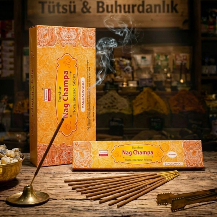 Darshan Nag Champa & Sandal Wood Aromalı Çubuk Tütsü (15g)