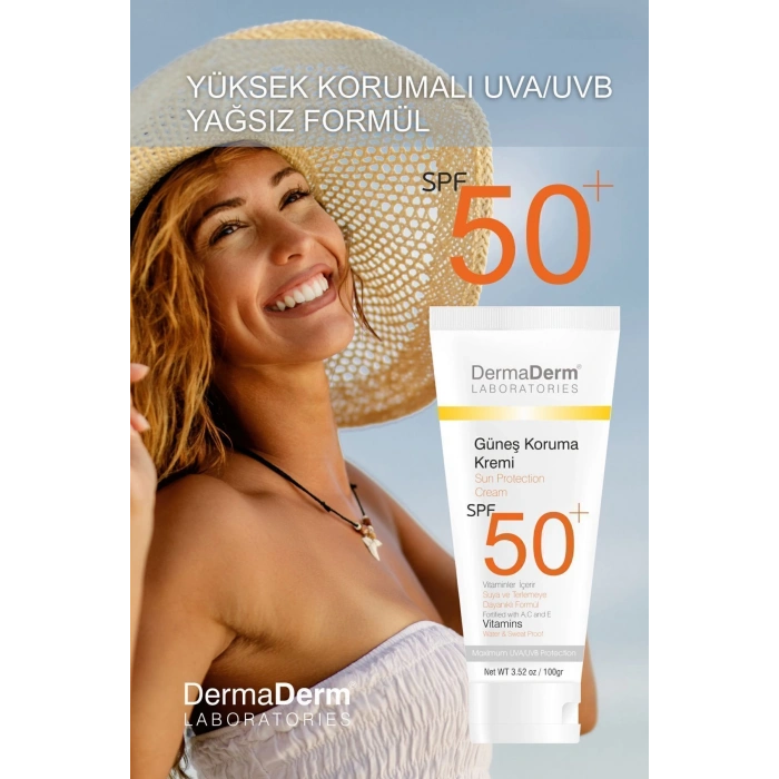 Dermaderm Günes Koruma Kremi Spf 50+ Faktör 100 Ml