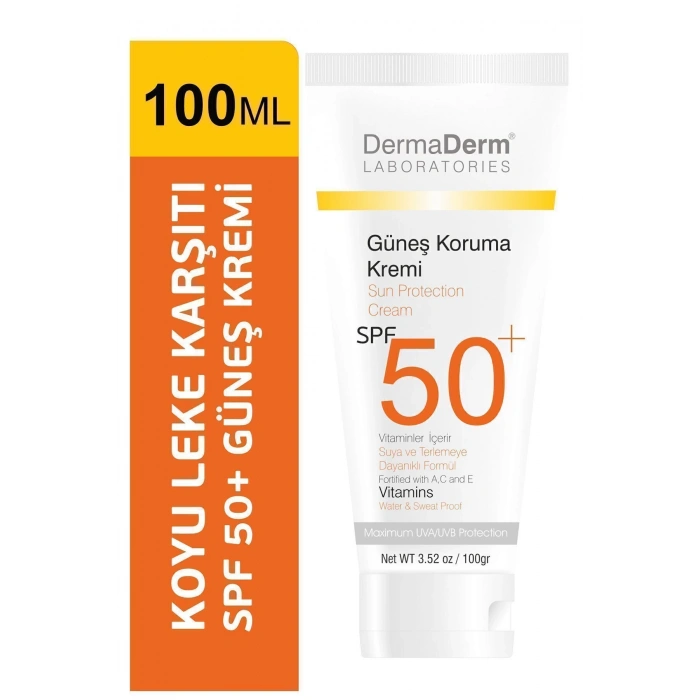 Dermaderm Günes Koruma Kremi Spf 50+ Faktör 100 Ml