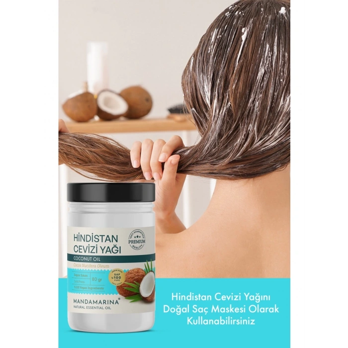 Hindistan Cevizi Yağı 80 Ml