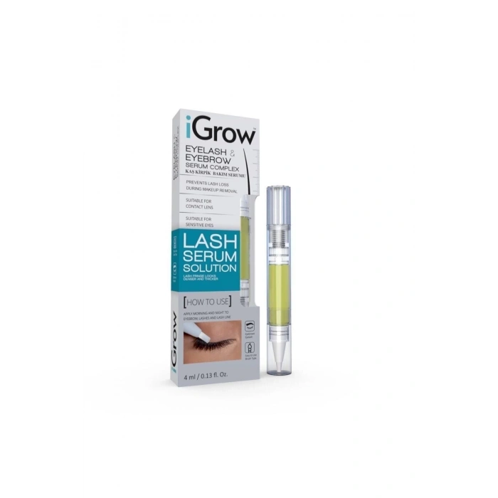 IGROW Kaş Ve Kirpik Serumu - Eyelash & Eyebrow Serum Complex 4 Ml
