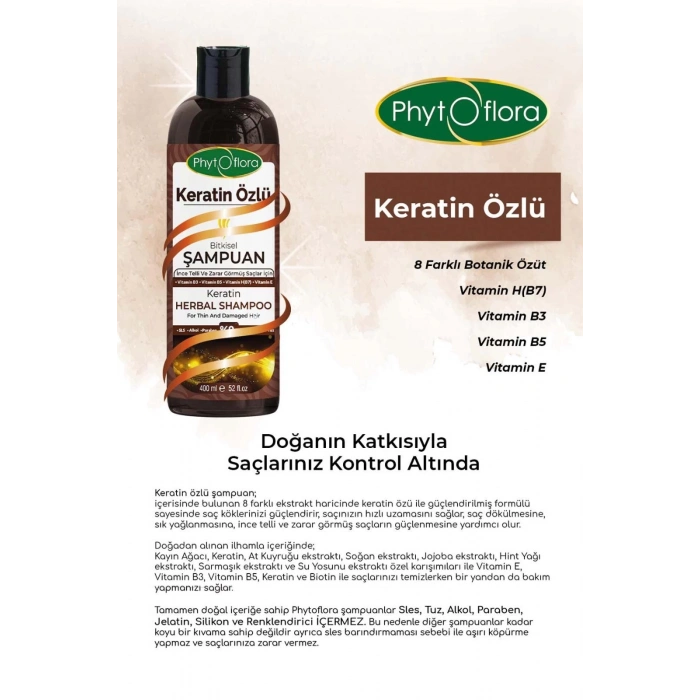 Keratin Özlü Şampuan