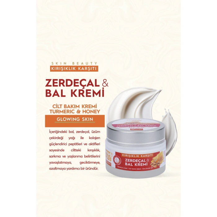 Softto Plus Kırışıklık Karşıtı Zerdeçal-Bal Krem 100 Ml