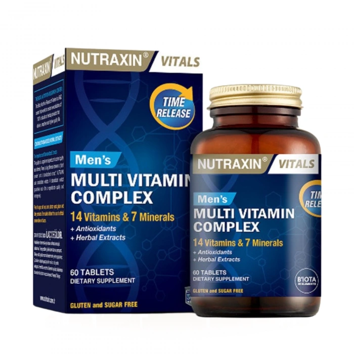 Multivitamin & Mineral Complex Erkekler İçin Özel Kompleks 60 Tablet