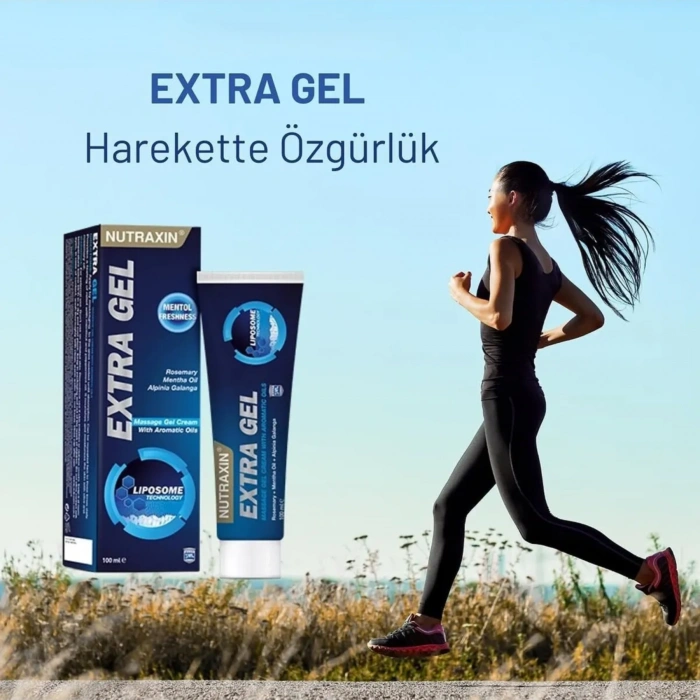 Nutraxin Extra Gel Aromatik Yağlar İçeren Masaj Jeli 100 Ml
