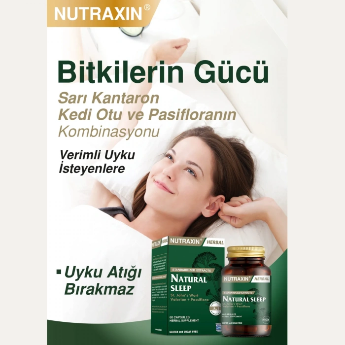 Nutraxin Natural Sleep 60 Kapsül