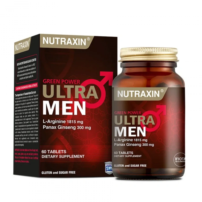 Nutraxin Ultra Men Erkeklere Özel Destek