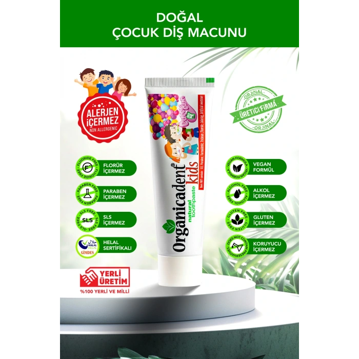 Organicadent Doğal Çocuk Diş Macunu 50 Ml