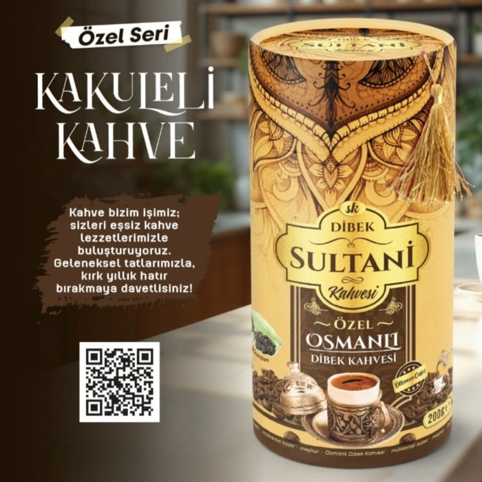Osmanlı Kakuleli Dibek Kahvesi 200g