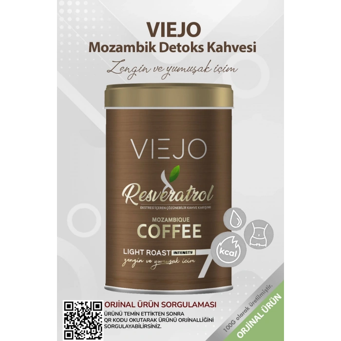 Resveratrol İçeren Mozambik Kahvesi