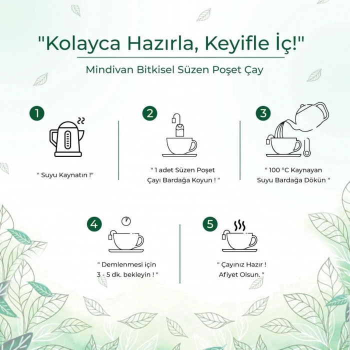 Sinameki Bitki Çayı 20li Süzen Poşet