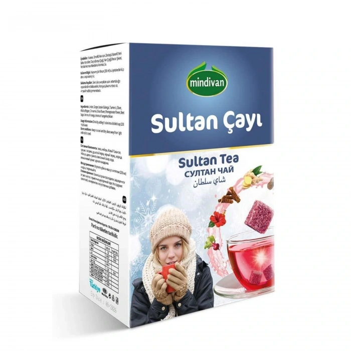 Mindivan Sultan Küp Şeklinde Kış Çayı 150 gr