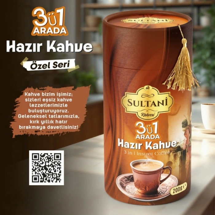 Sultani 3ü 1 Arada Hazır Kahve 200g