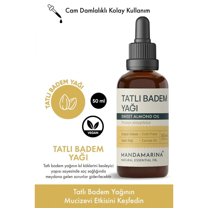 Tatlı Badem Yağı 50 ML