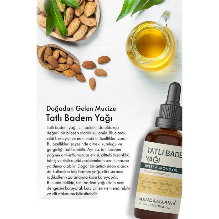 Tatlı Badem Yağı 50 ML