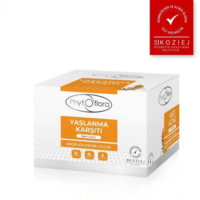 Phytoflora Yaşlanma Karşıtı Bakım Kremi - Sıkılaştırıcı Etki 50 Ml