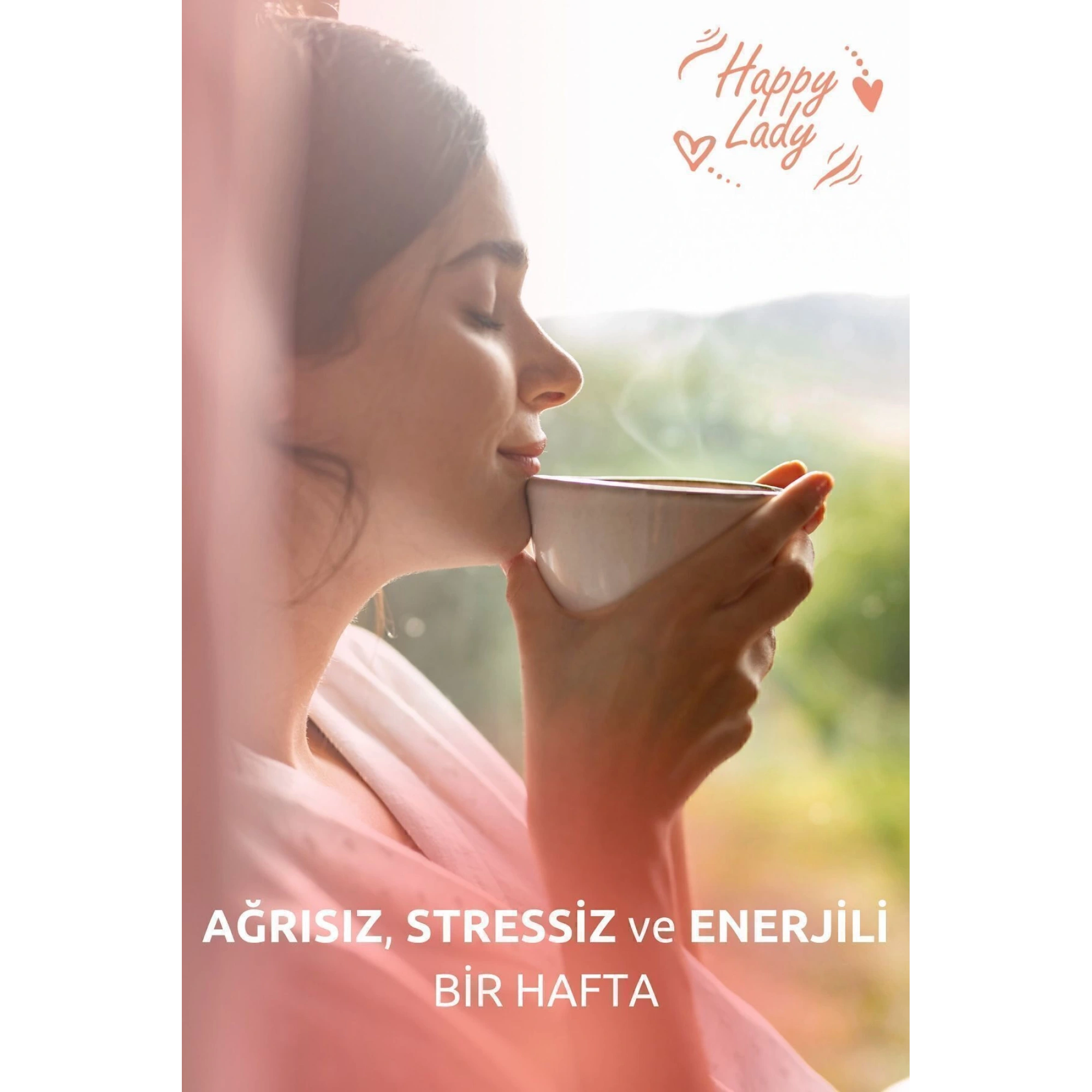 Happy Lady Civan Perçemli Rahatlatıcı Özel Gün Bitki Çayı