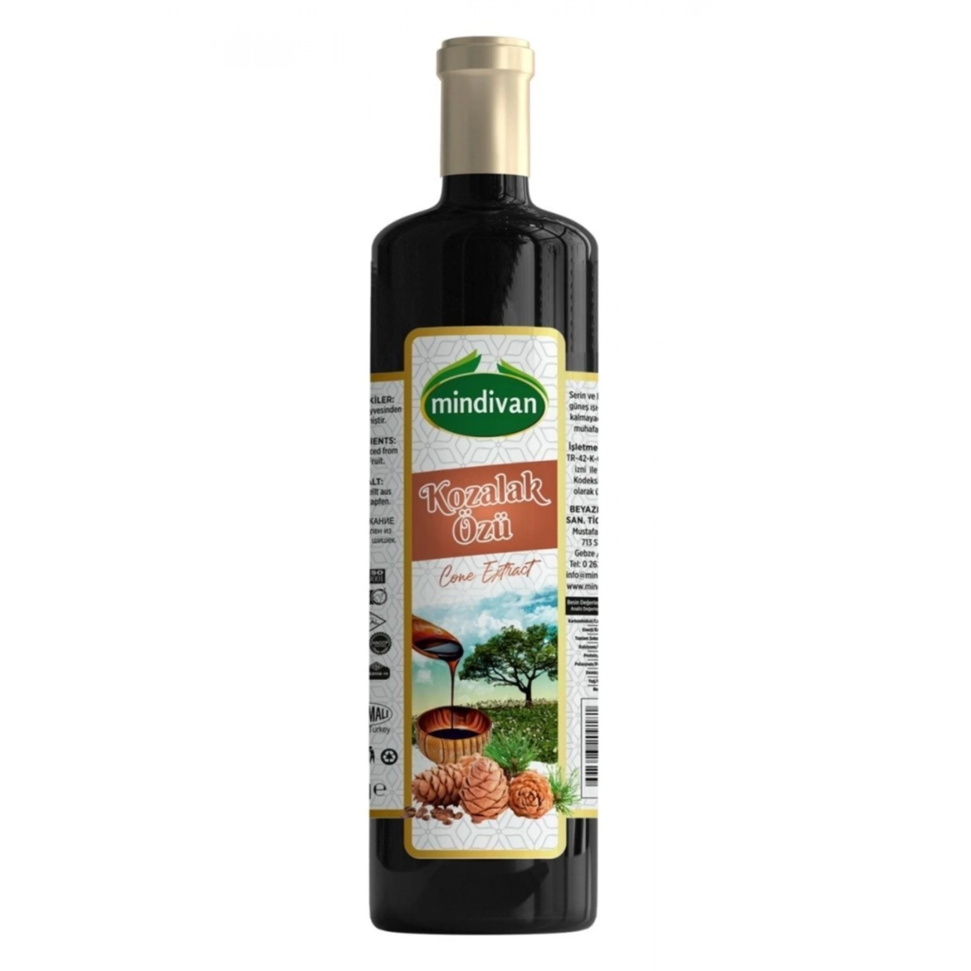 Doğal Kozalak Özü 700g (soğuk Sıkım)