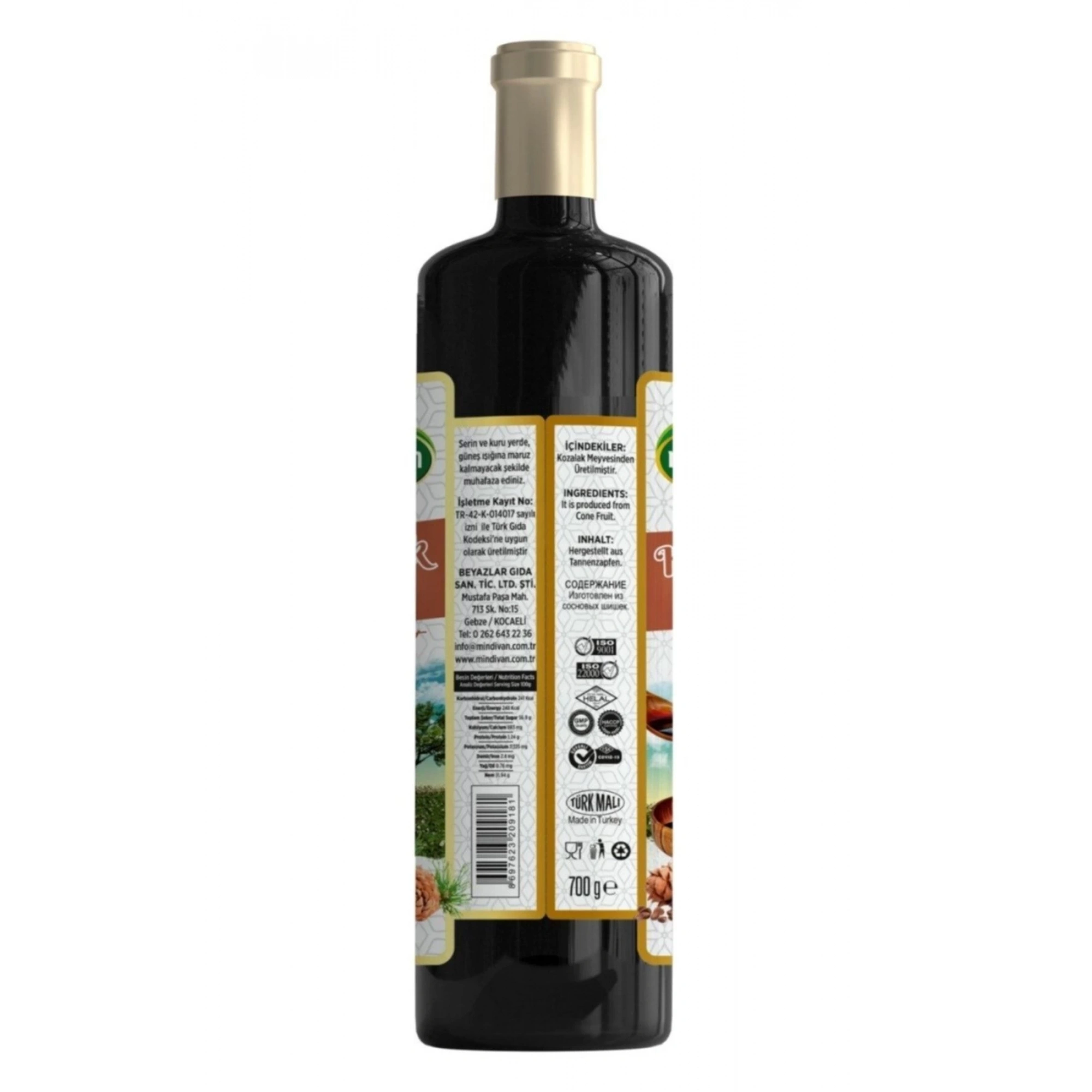 Doğal Kozalak Özü 700g (soğuk Sıkım)