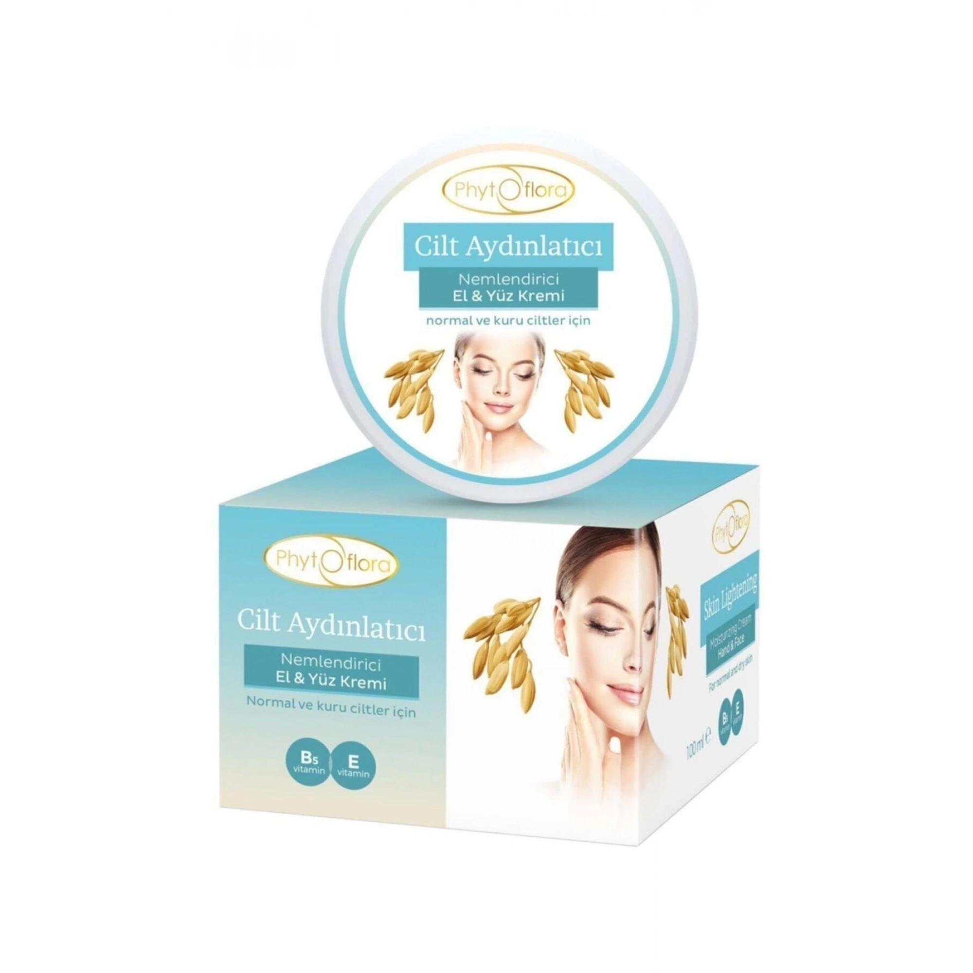 Cilt Aydınlatıcı Nemlendirici El ve Yüz Kremi 100ml