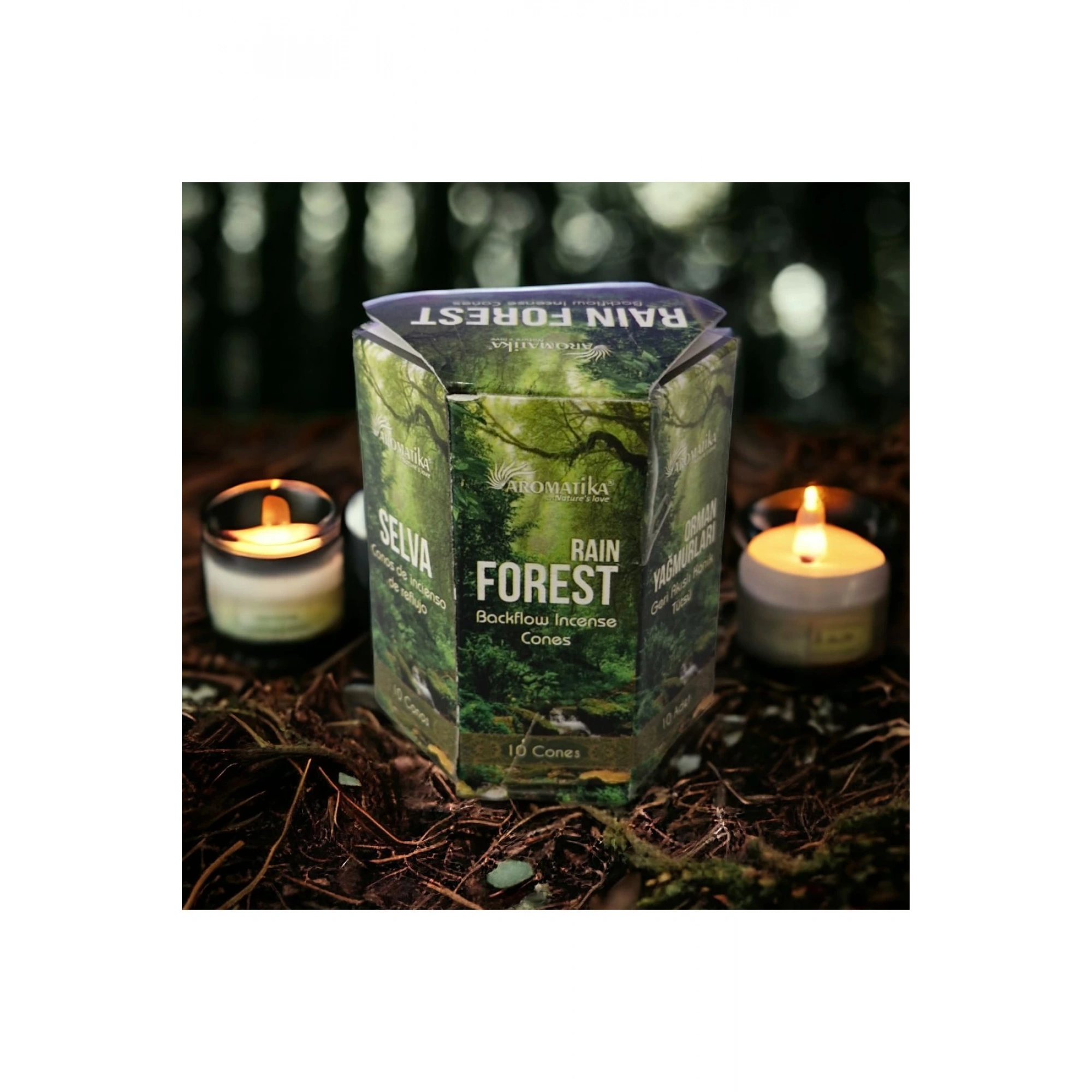 Aromatika Rain Forest Geri Akış Tütsüsü