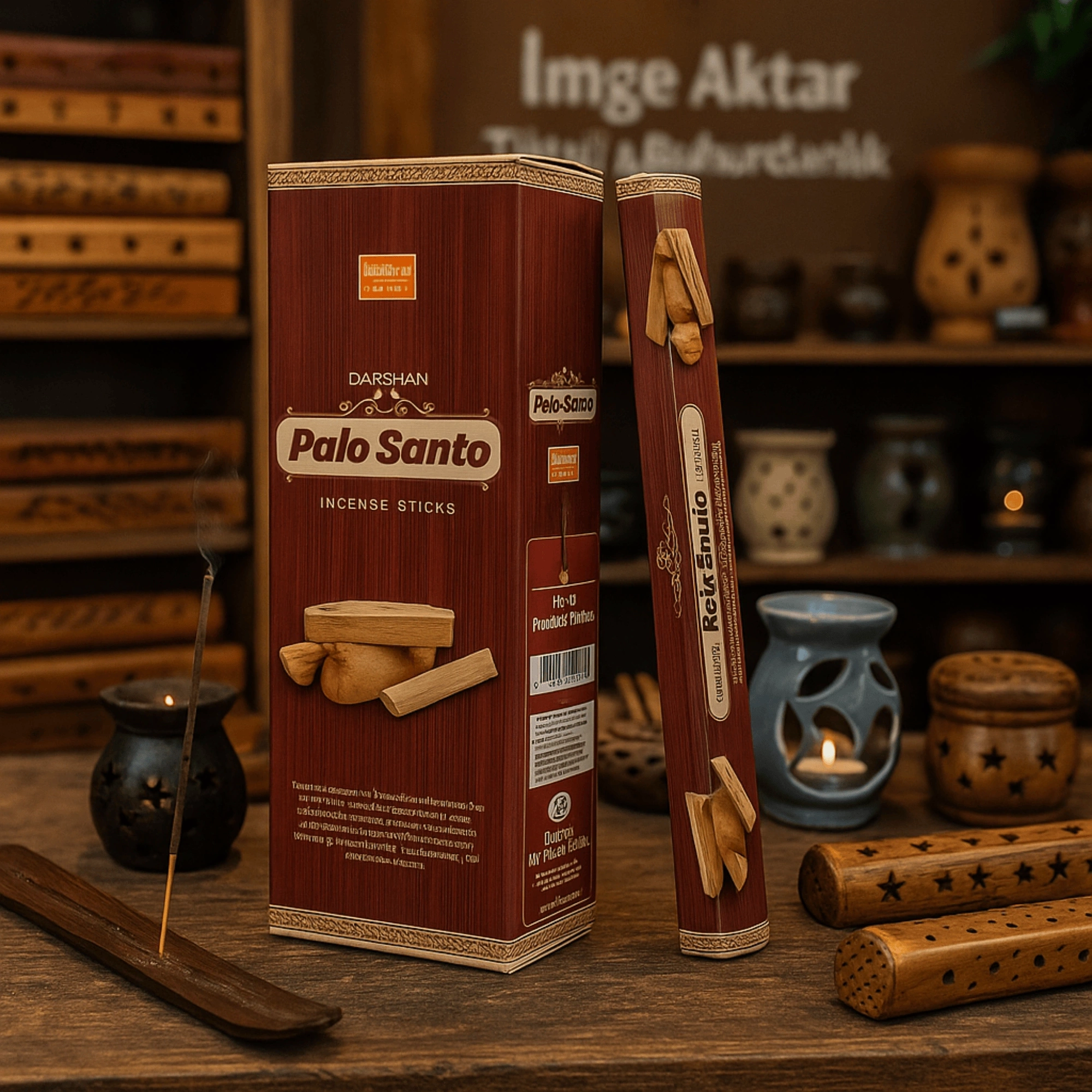 Darshan Palo Santo (Kutsal Ağaç) Çubuk Tütsü (20li Paket)