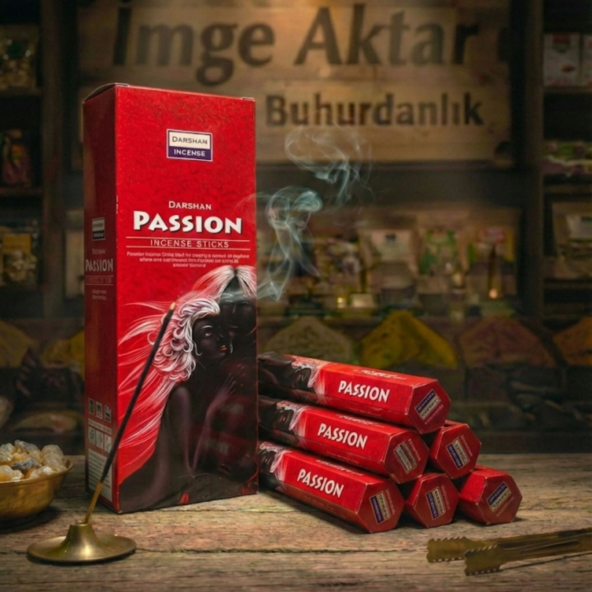 Darshan Passion (Tutku) Çubuk Tütsü (20li Paket) - Canlı ve Çekici