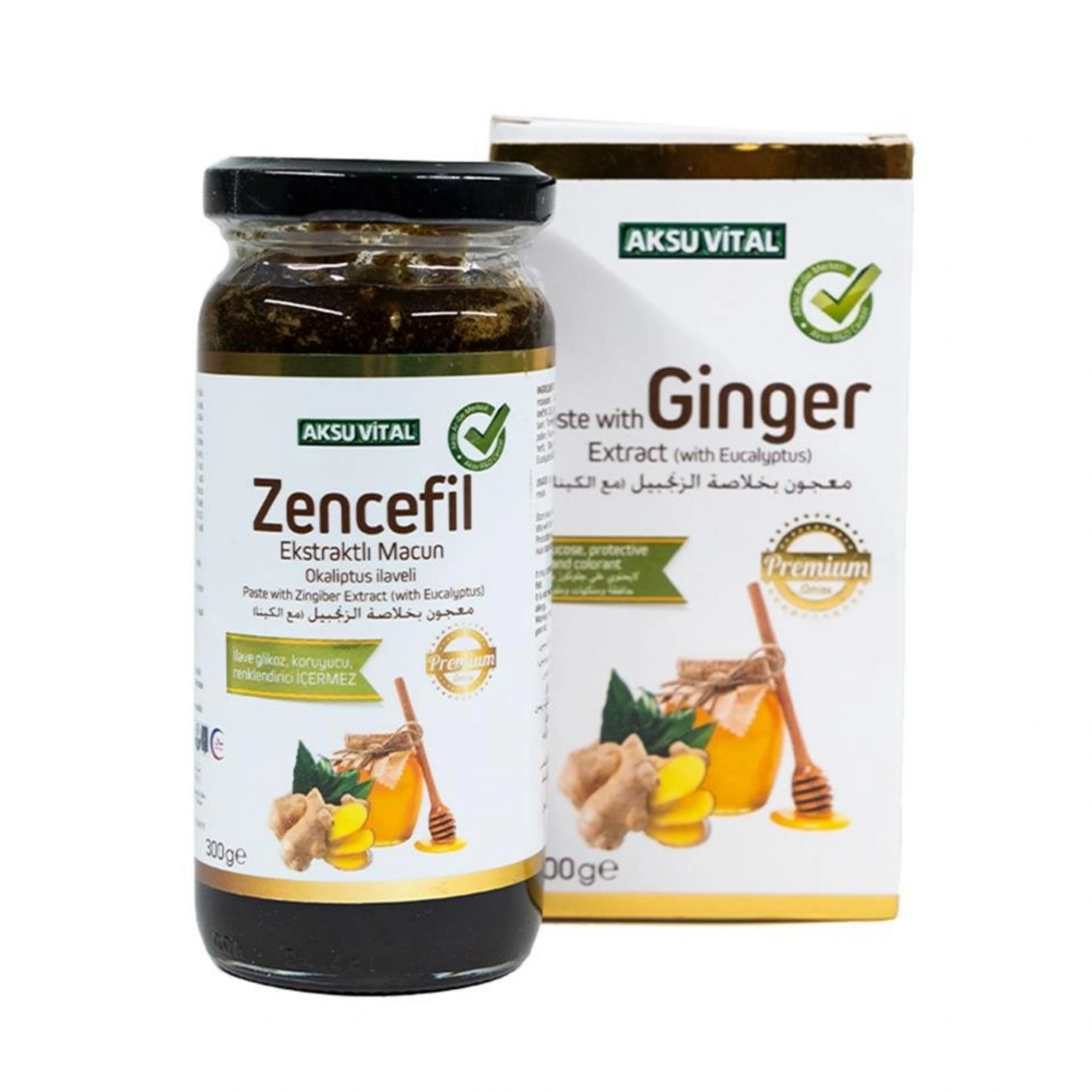 Okaliptus İlaveli Zencefil Ekstraktlı Macun 300 gr - Ferahlatıcı Etki