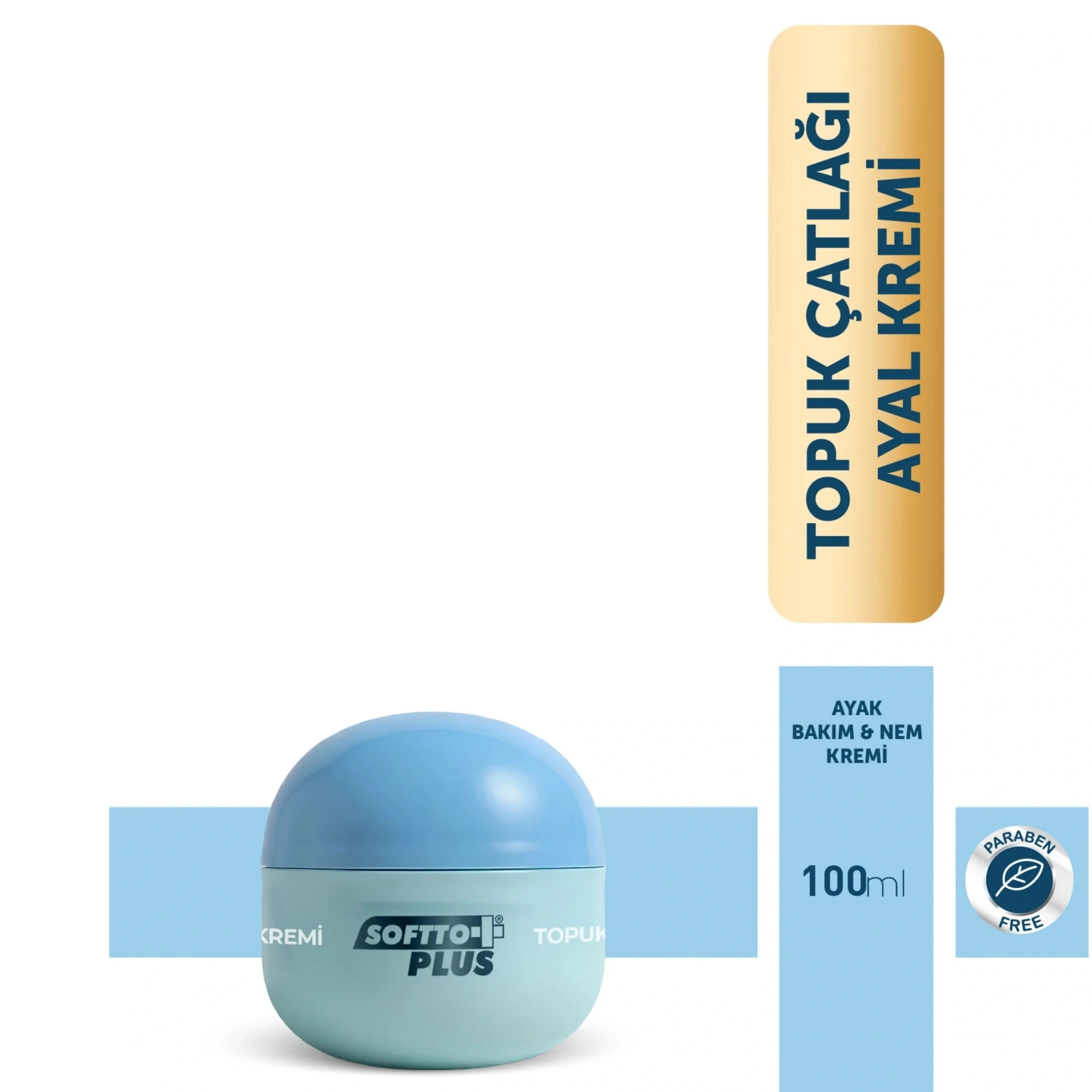 Softto Plus Topuk Çatlağı ve Ayak Kremi 100 ml