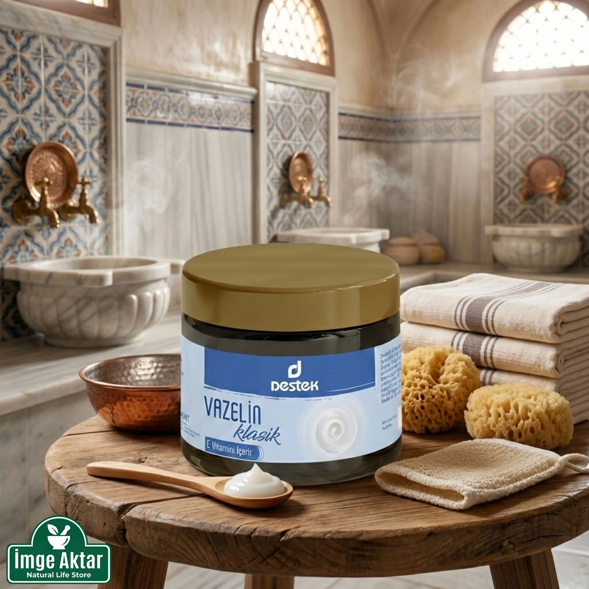 Destek Vazelin Klasik 140 Ml - Yoğun Nemlendirici ve Koruyucu Bakım