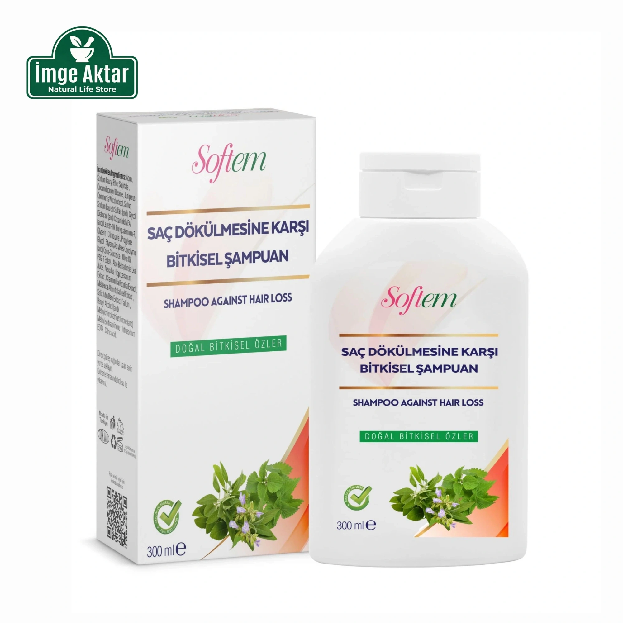 Softem Saç Dökülmesine Karşı Şampuan 300 Ml