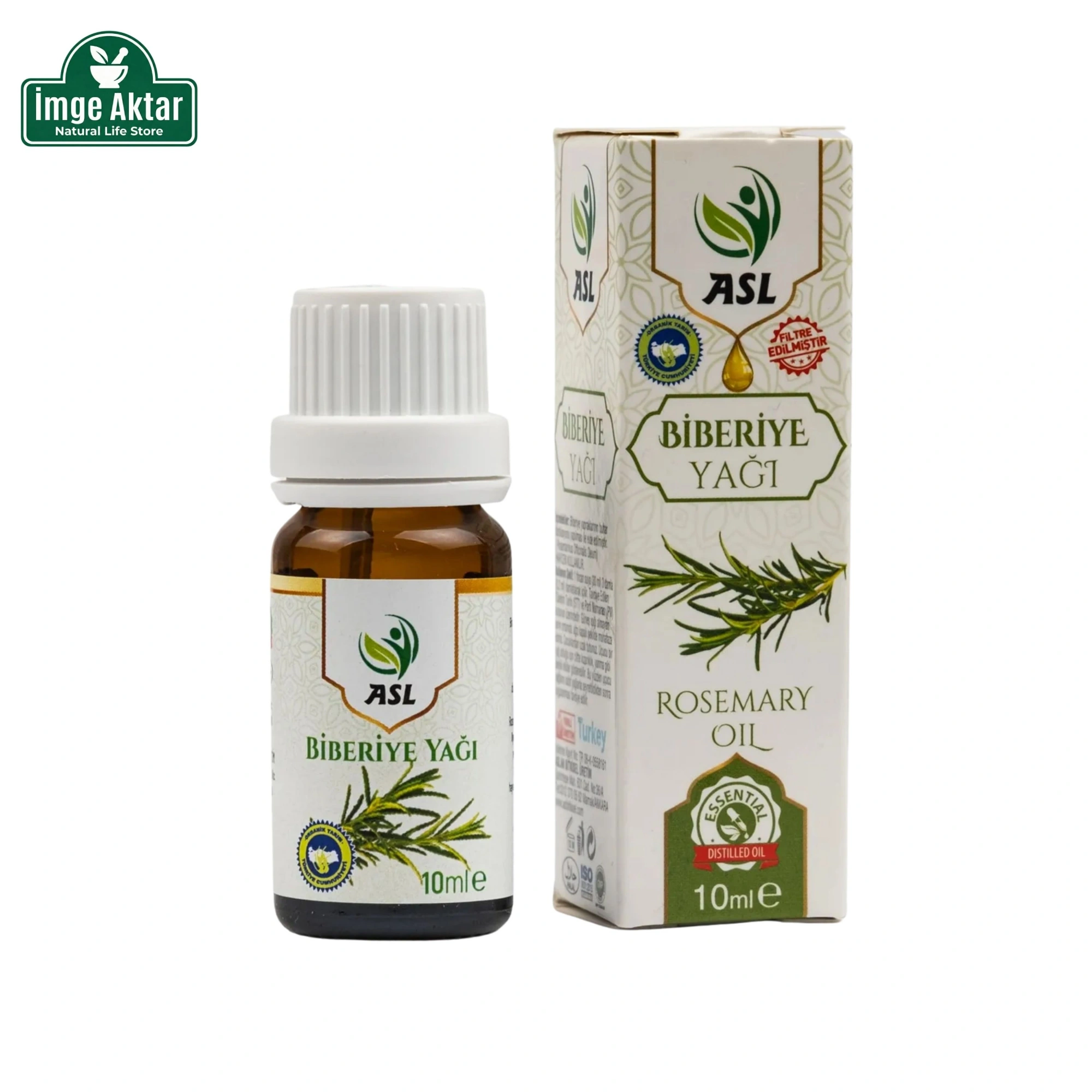 Biberiye Yağı 10 Ml - Saf Uçucu ve Canlandırıcı
