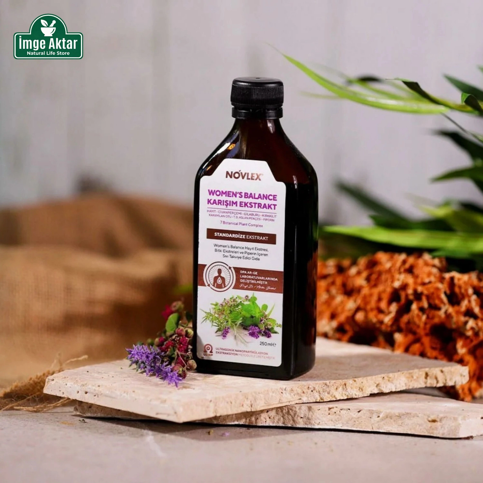 Novlex Women’s Balance - Hayıt, Civanperçemi ve Karayılan Otu Ekstraktı 250 Ml