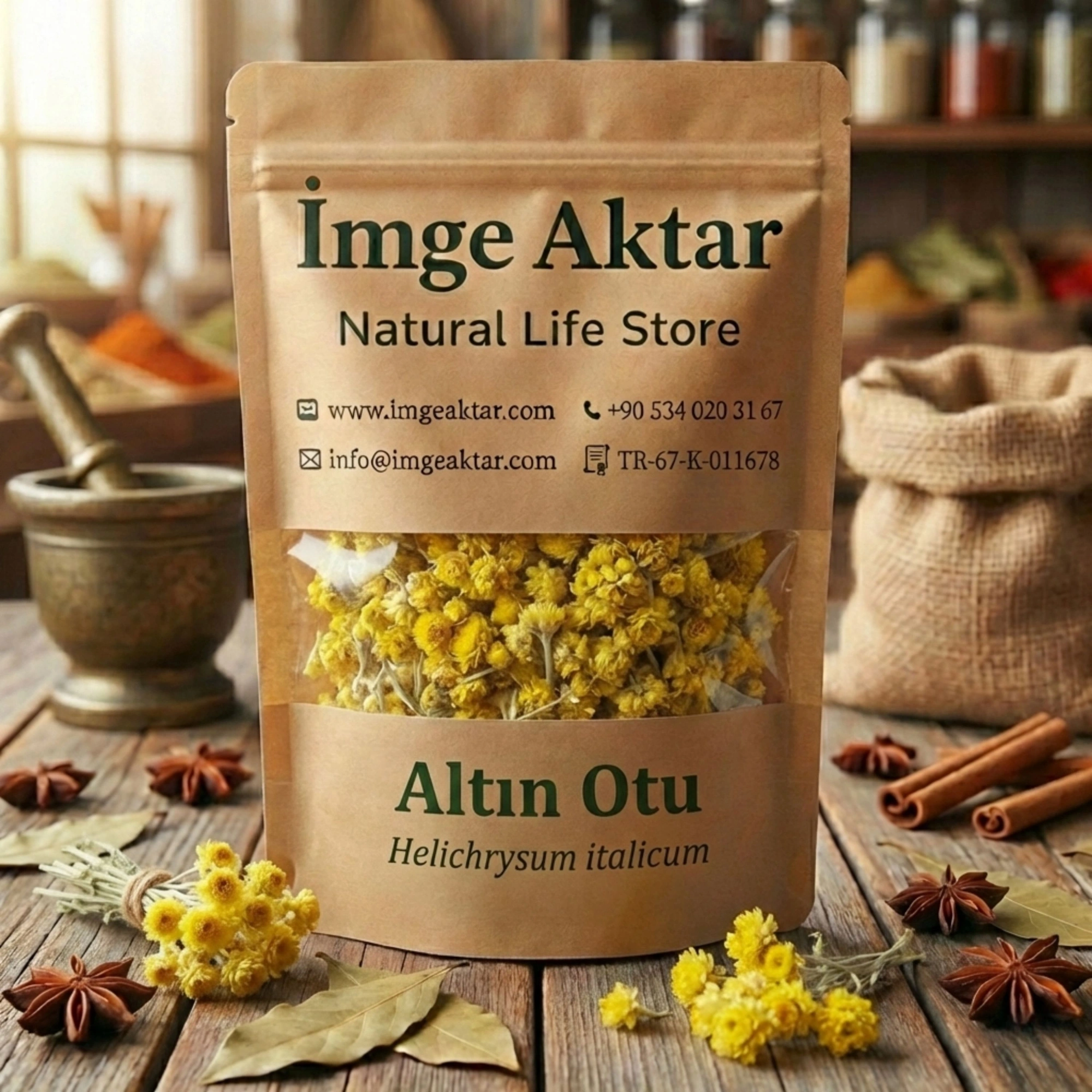 Altın Otu (Ölmez Çiçek) 30g