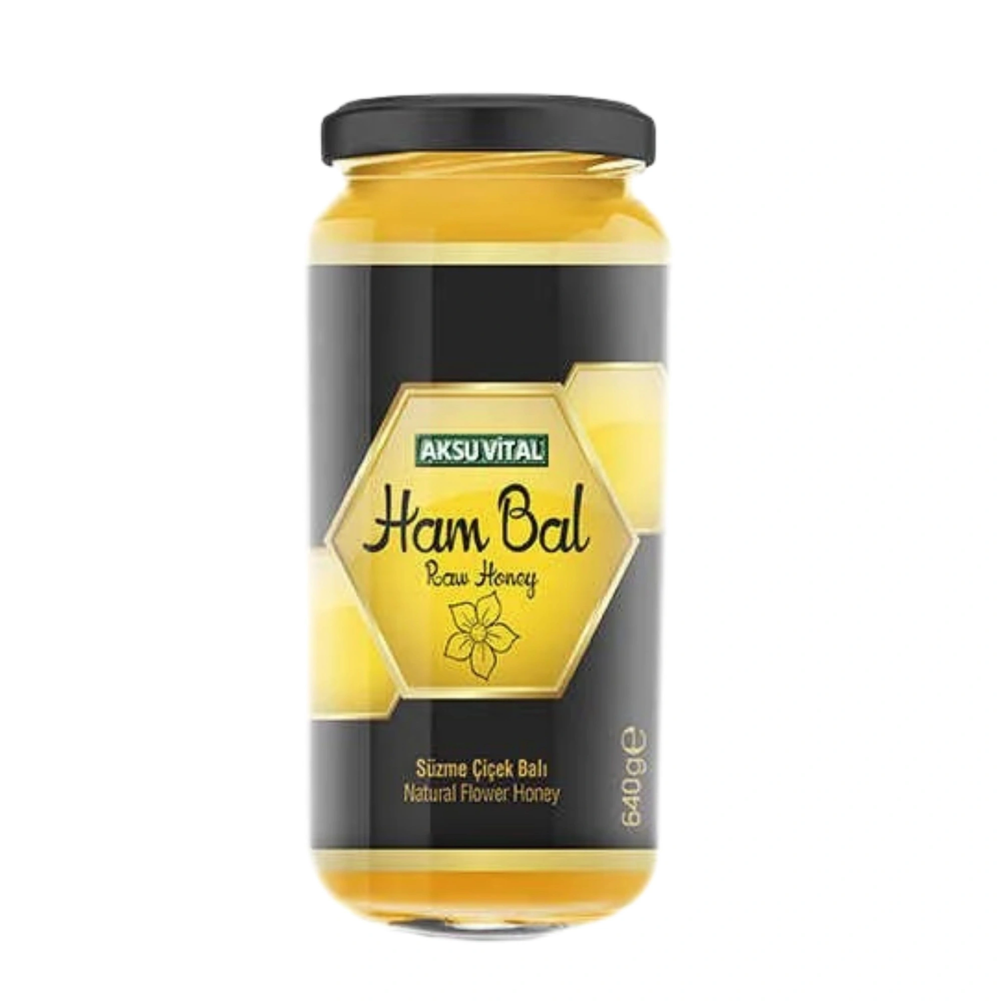 Aksu Vital Ham Süzme Çiçek Balı Doğal ve Saf Lezzet 640 gr