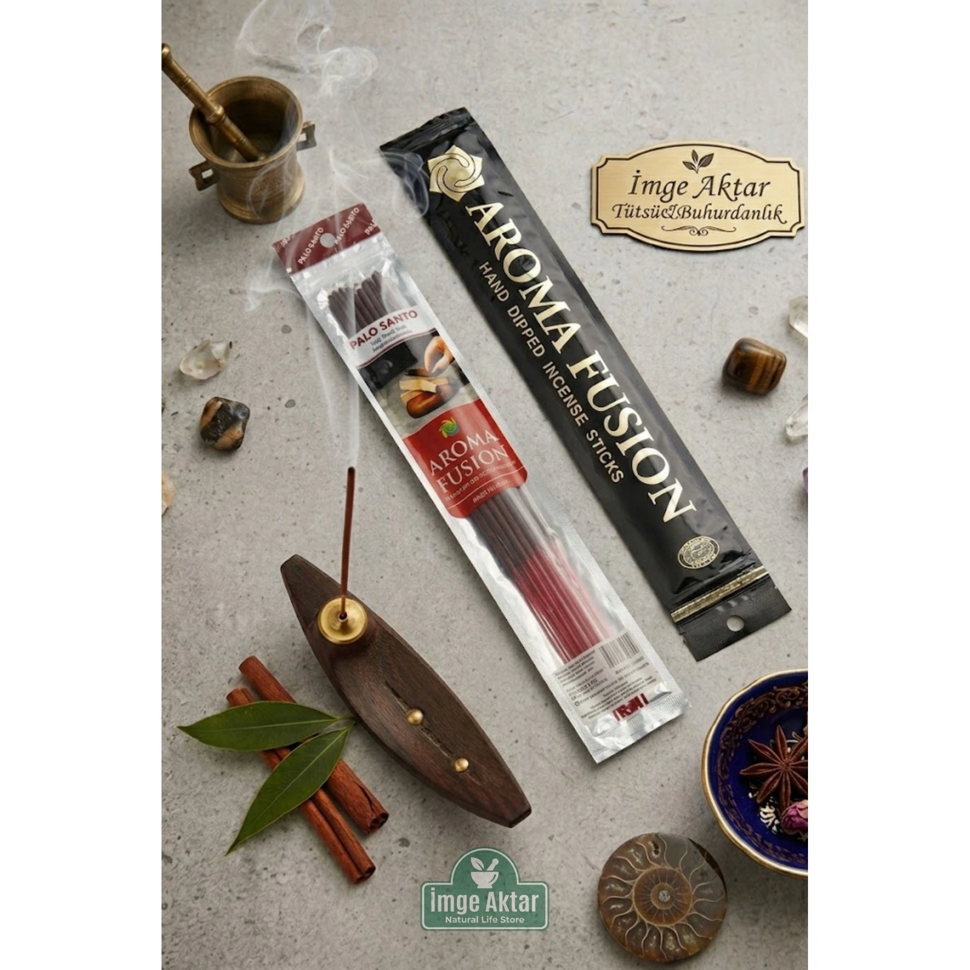 Darshan Aroma Fusion Palo Santo 15 Adet Çubuk Tütsü 28 cm