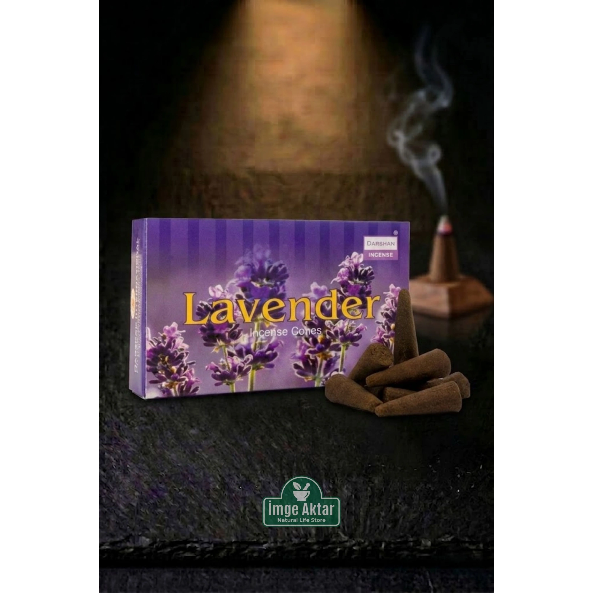 Darshan Lavanta (Lavender) Konik Tütsü (10 Adet)