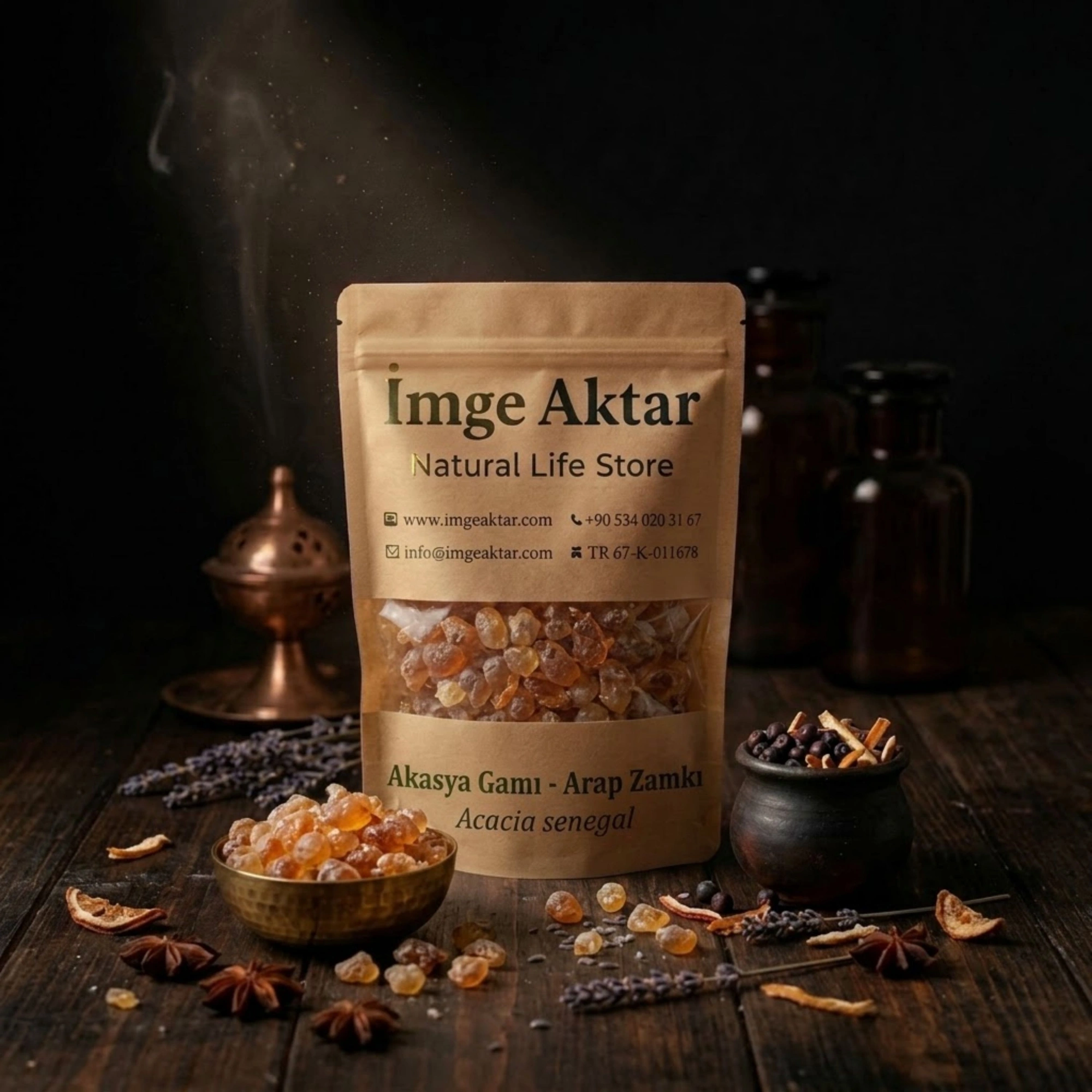 Akasya Gamı - Arap Zamkı 100g