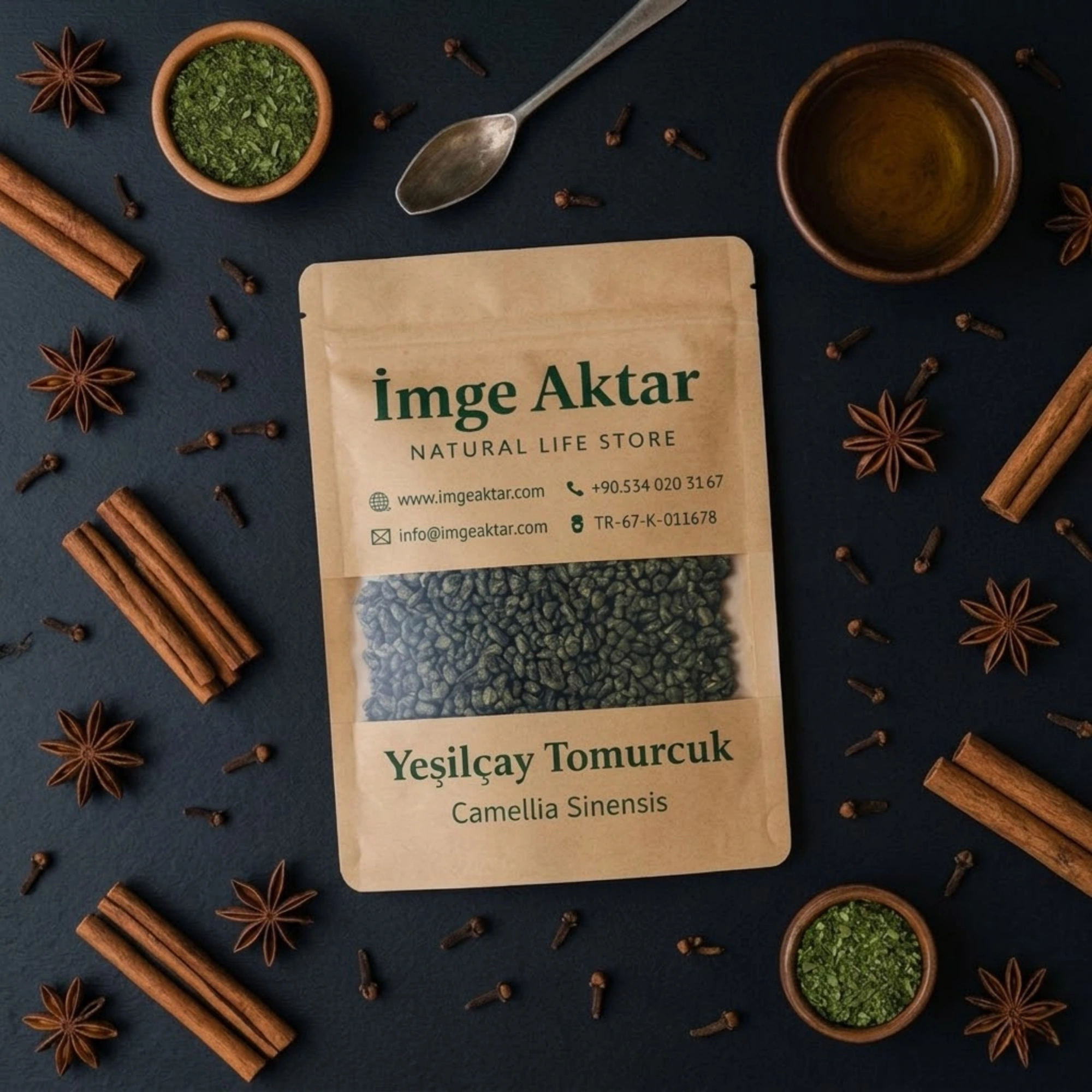 Yeşil Çay Tomurcuk 100g