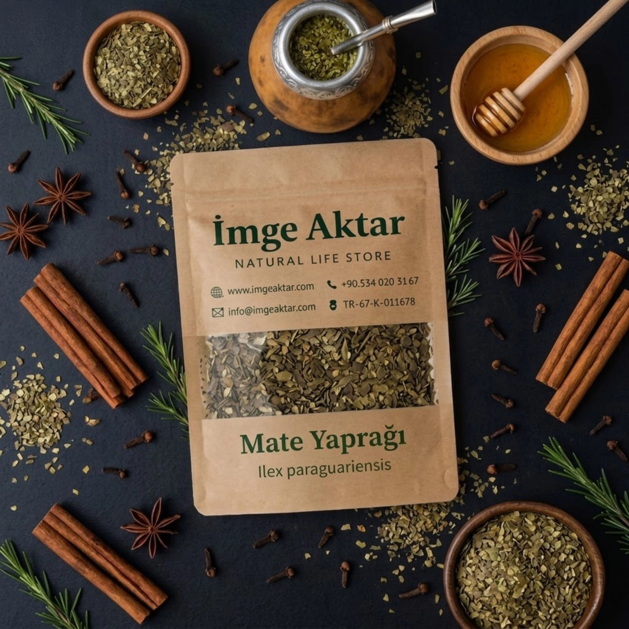 Mate Yaprağı - Yerba Mate 50g