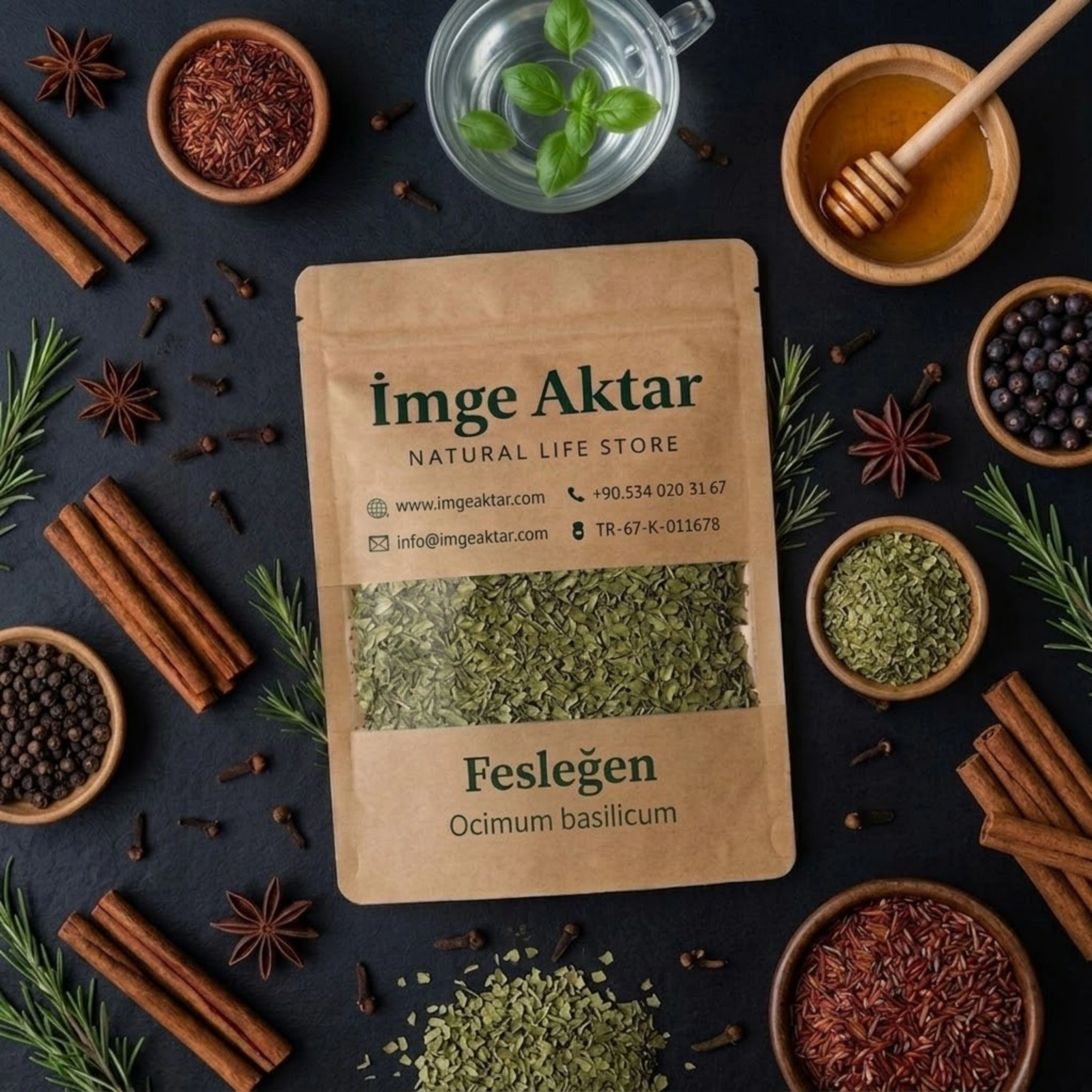 Fesleğen Ocimum Basilicum 100g