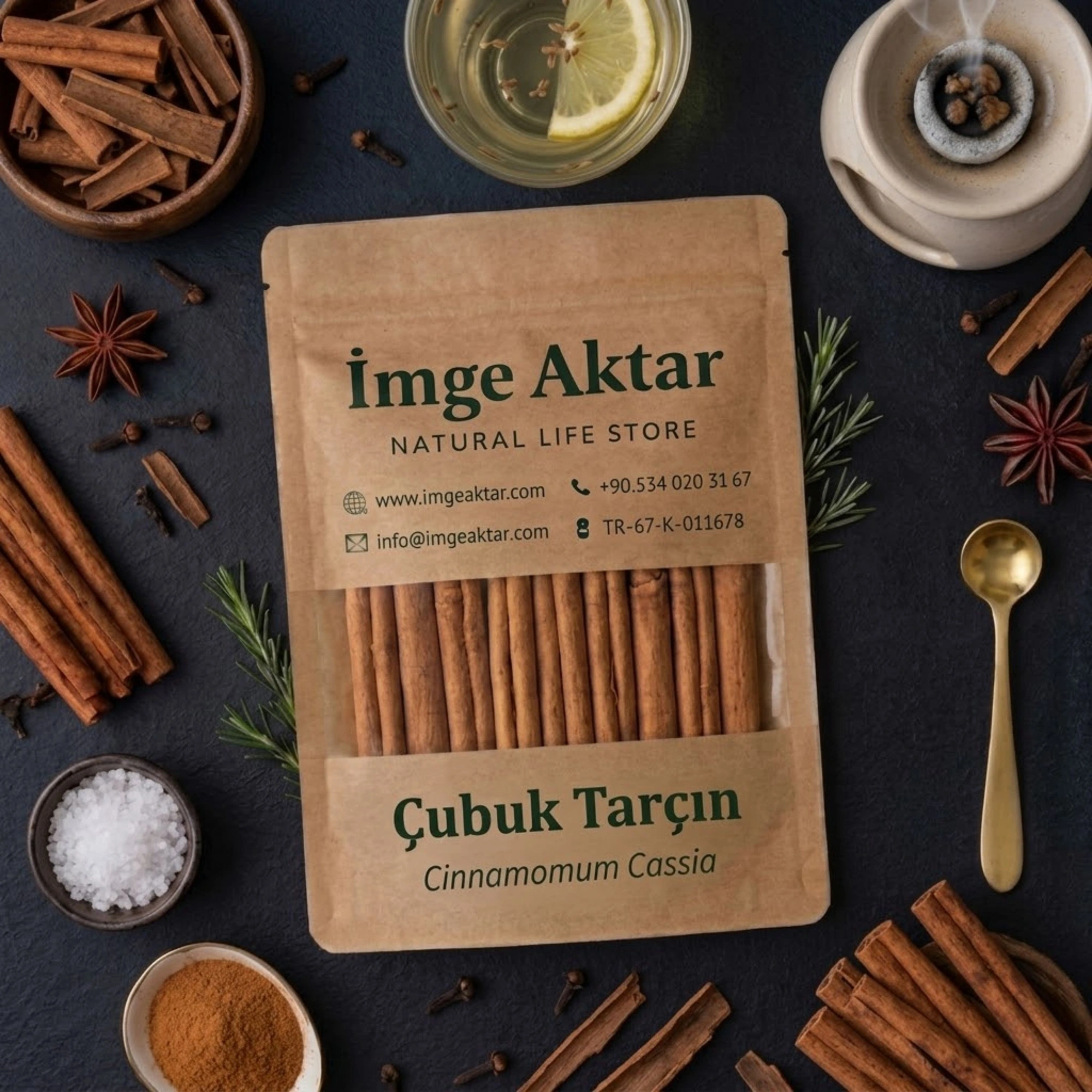 Çubuk Tarçın - Cinnamomum Cassia 100g
