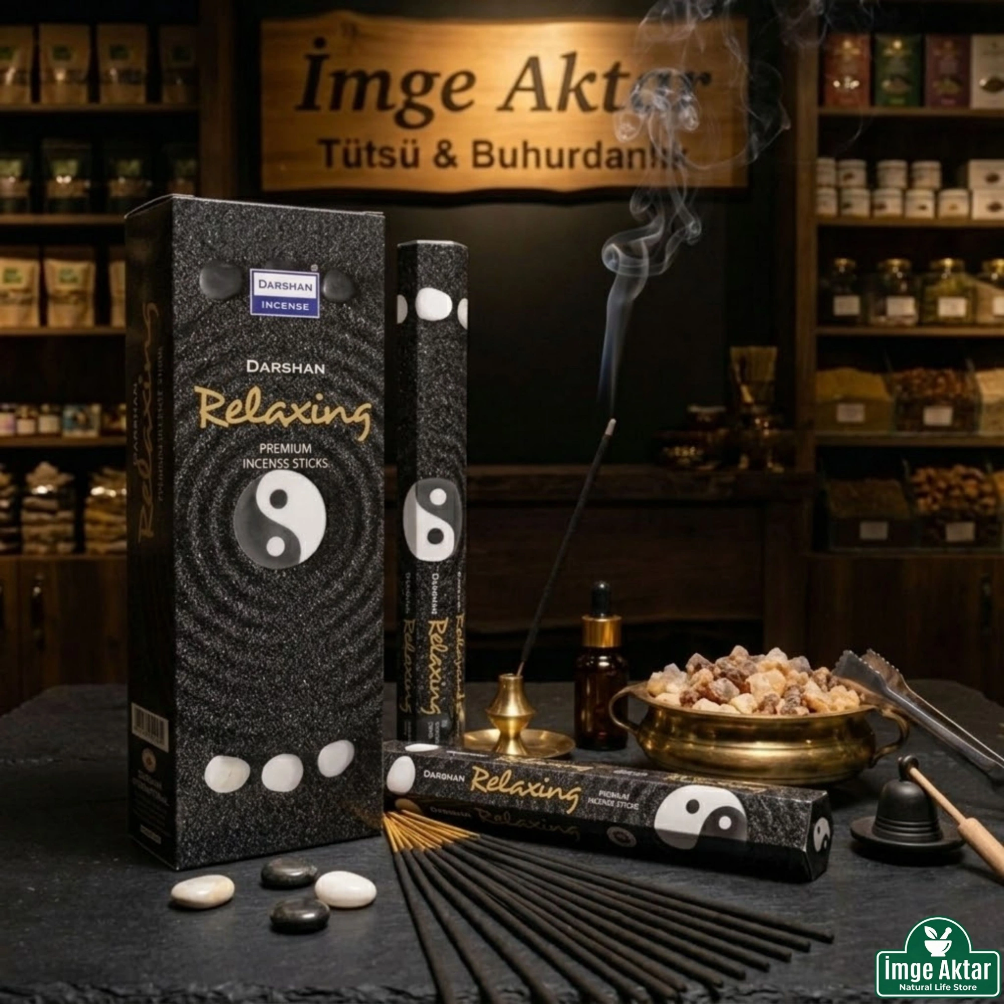 Darshan Relaxing (Rahatlatıcı) Çubuk Tütsü (20li Paket) - Gevşeme ve Huzur