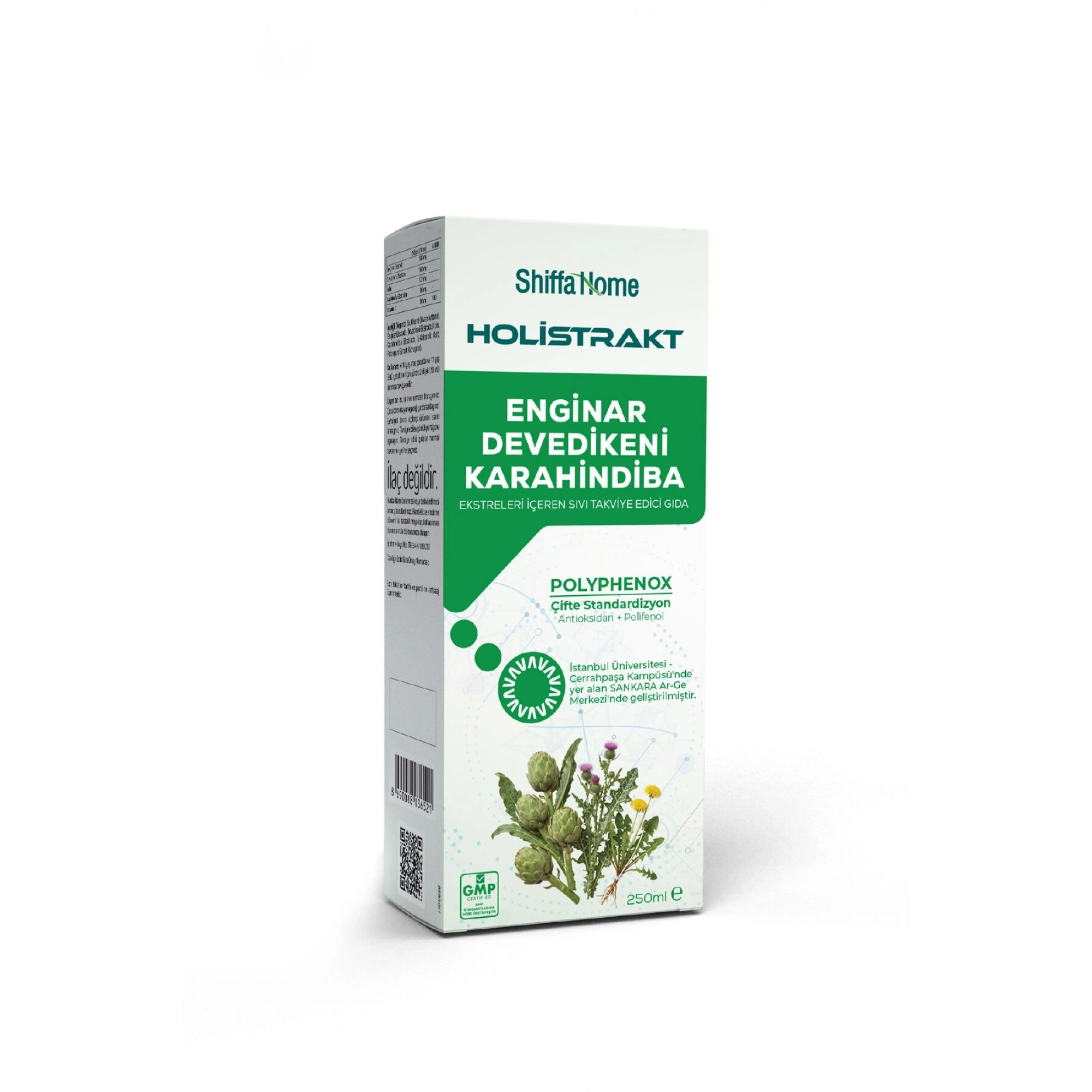 Shiffa Home Enginar, Devedikeni ve Karahindiba İçeren Sıvı Ekstrakt 250 ML