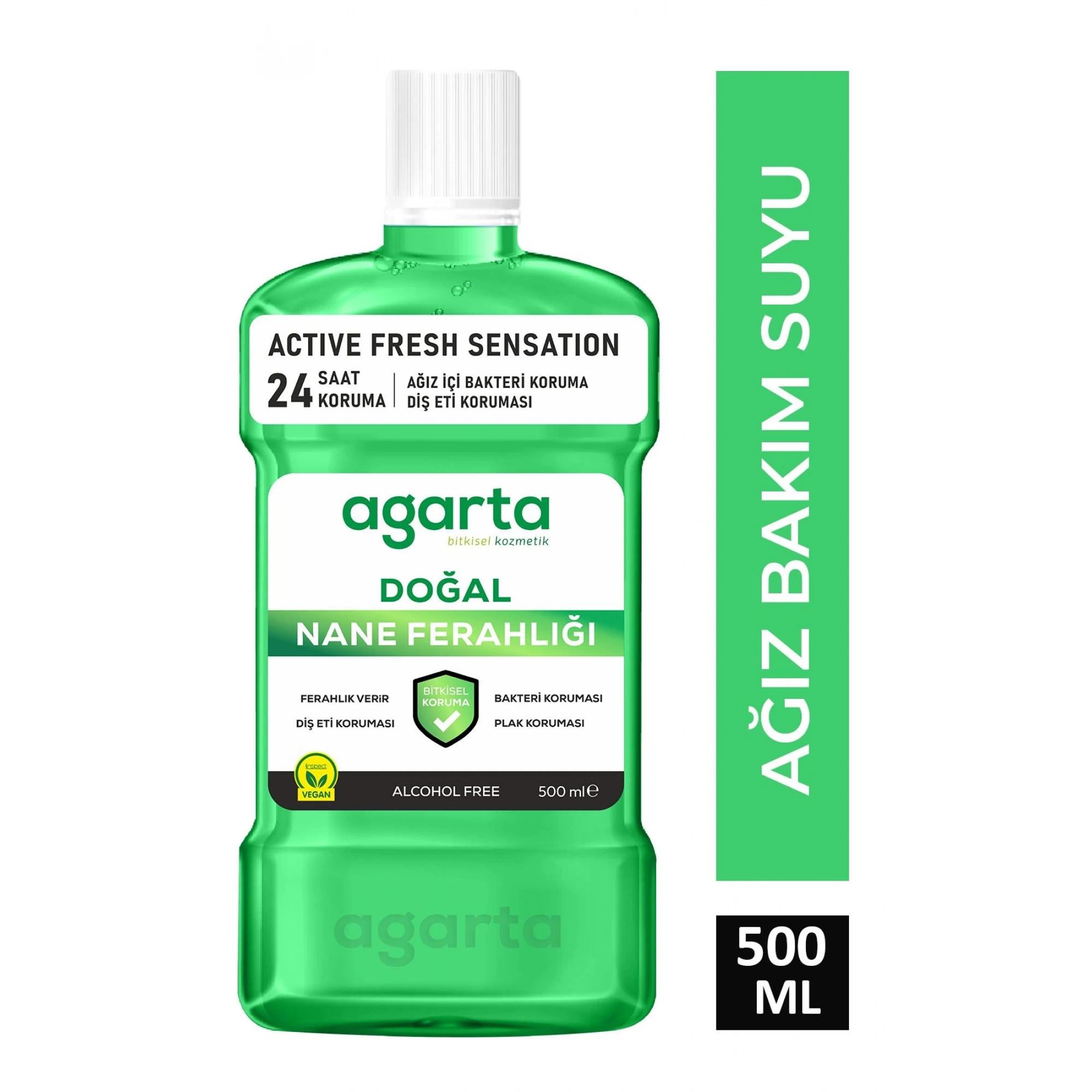 Ağız Bakım Suyu Ferah Nefes Alkolsüz 500 Ml