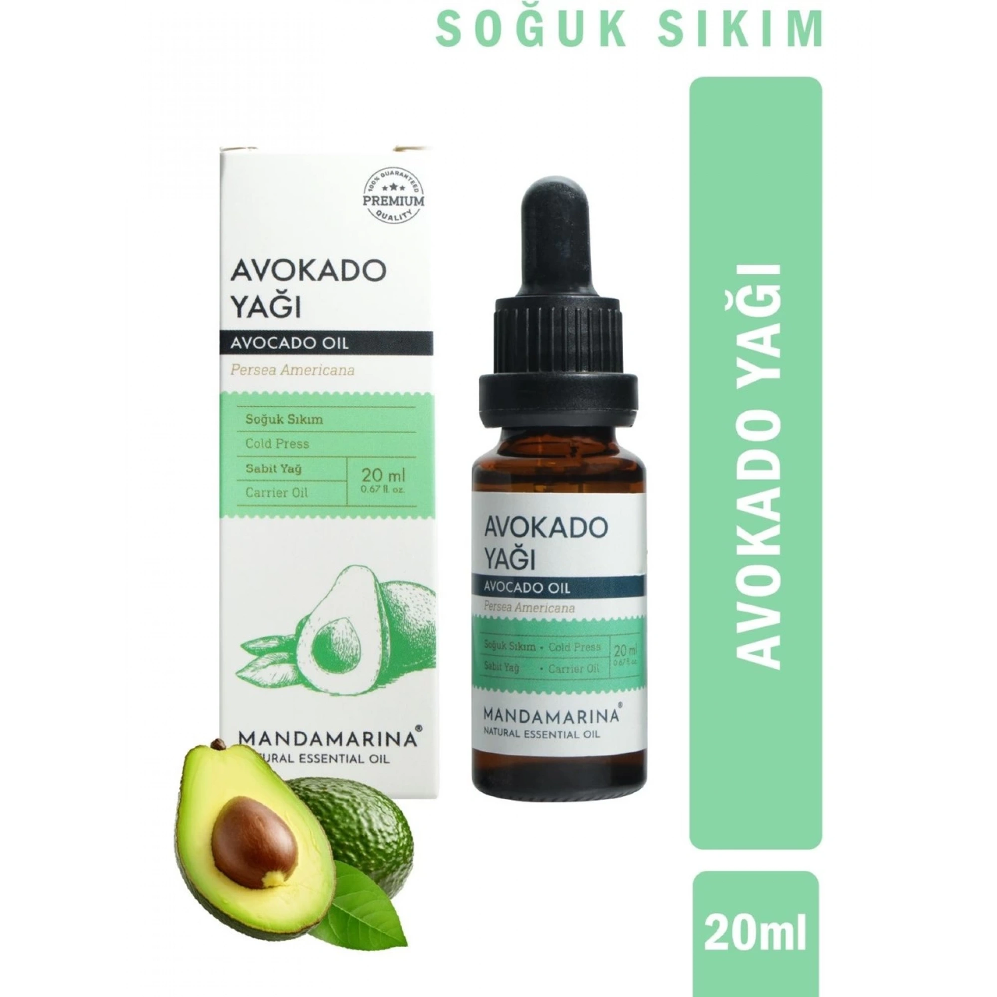 Avokado Yağı 20 Ml