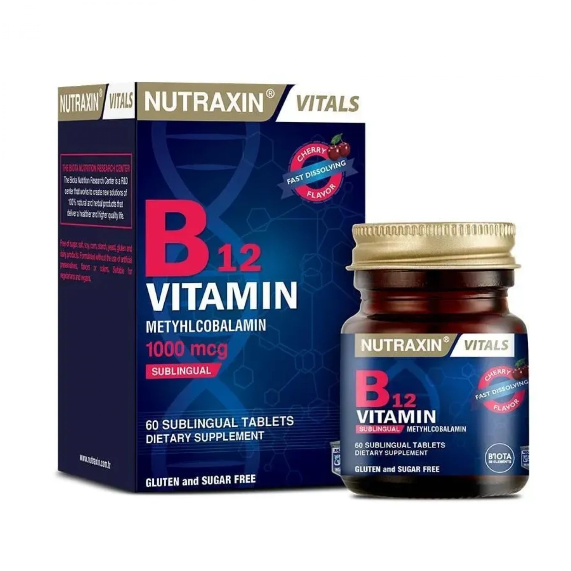 Nutraxin B12 Vitamini 1000 Mcg - Dil Altı Tableti