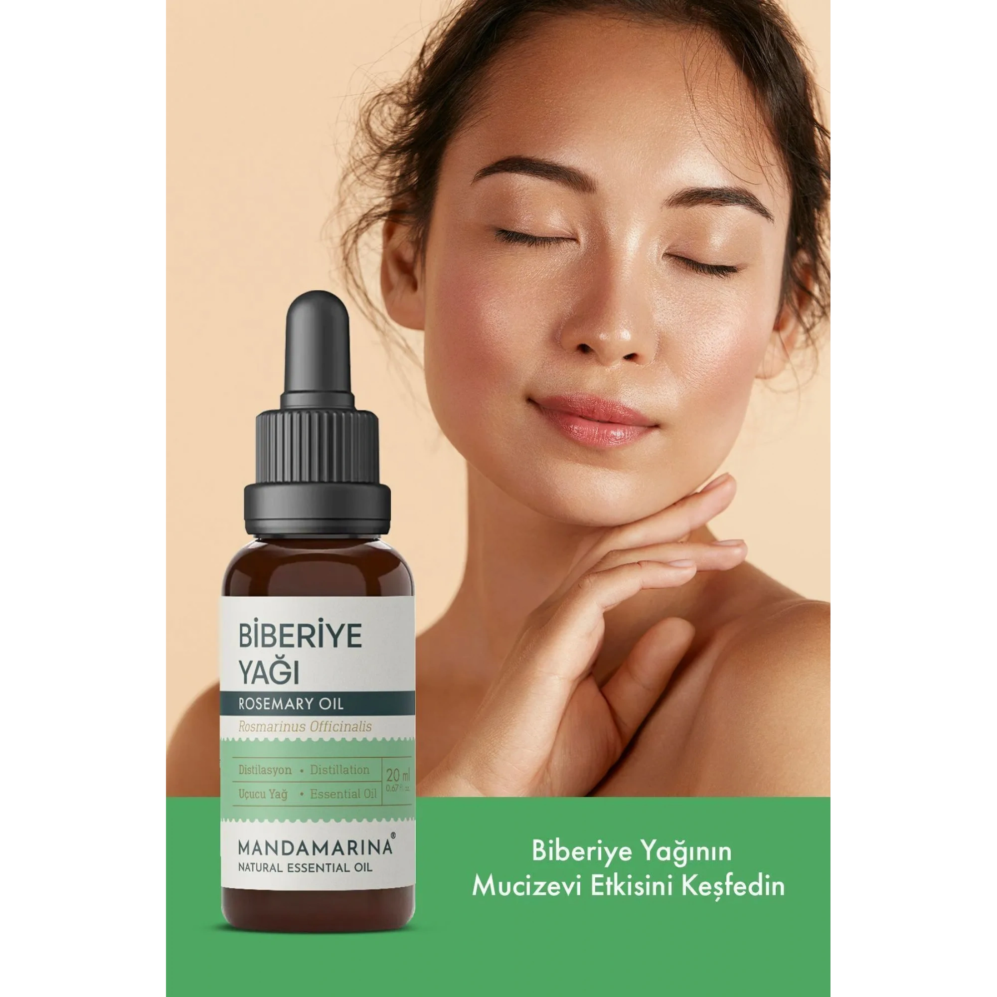 Biberiye Yağı 20 Ml